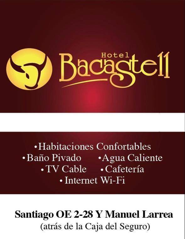 Hotel Bacastell Quito Exterior photo